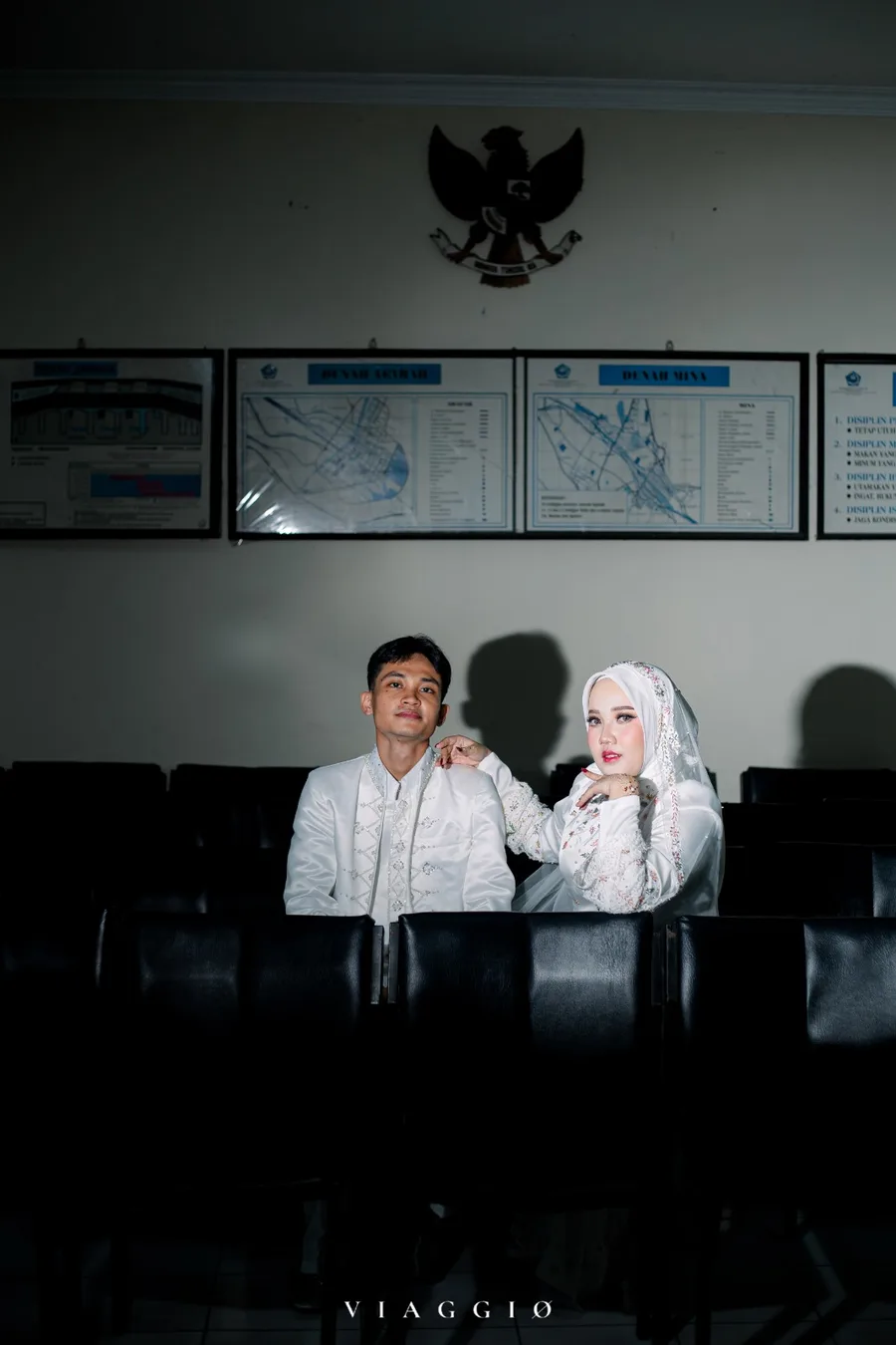 Potret dramatis pasangan usai akad